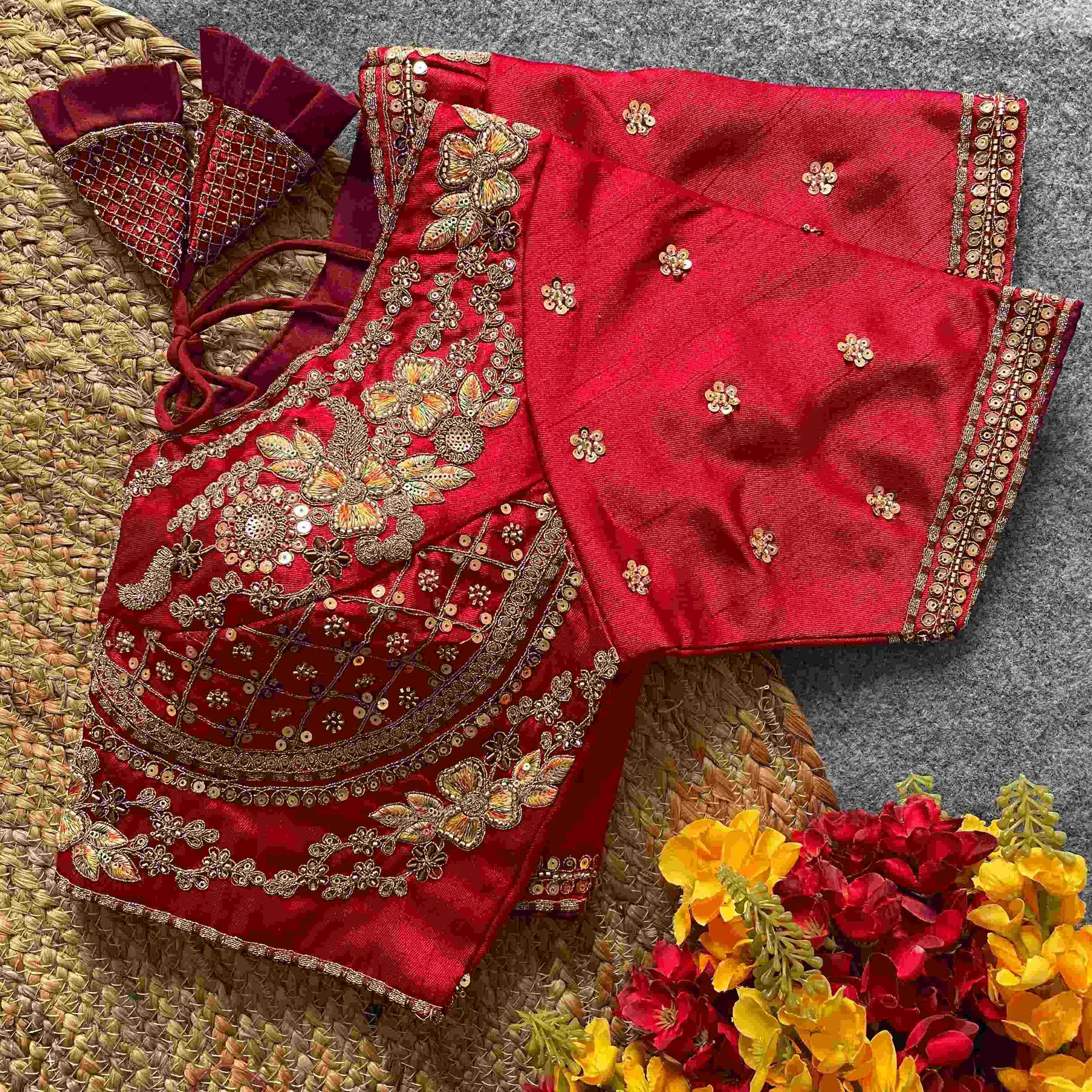 Ynf Pure Silk KESH426 SAHIBA- 10 Readymade Blouses Wholesale Sequence Embroidery Blouse Embroidered Blouses Silk Blouse Manufacturer