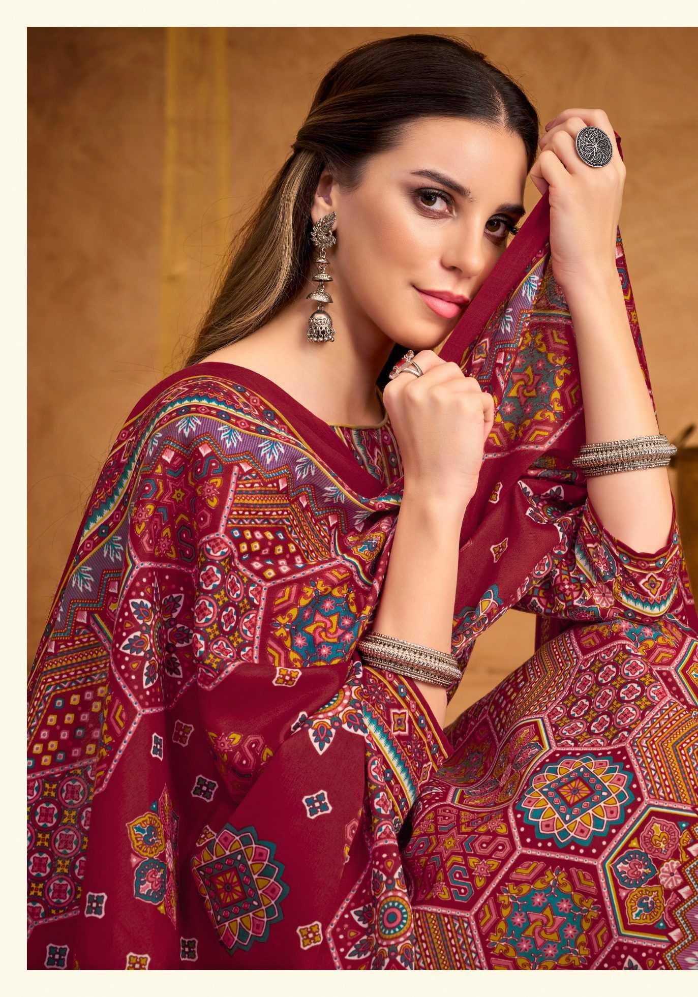Ynf Soft Cotton RIN186 Harshit Fashion Hub-Alok Suit-SONIA Setwise Collections Wholesale Pakistani Suits Catalogs Dresses & Suits Catalogs Manufacturer