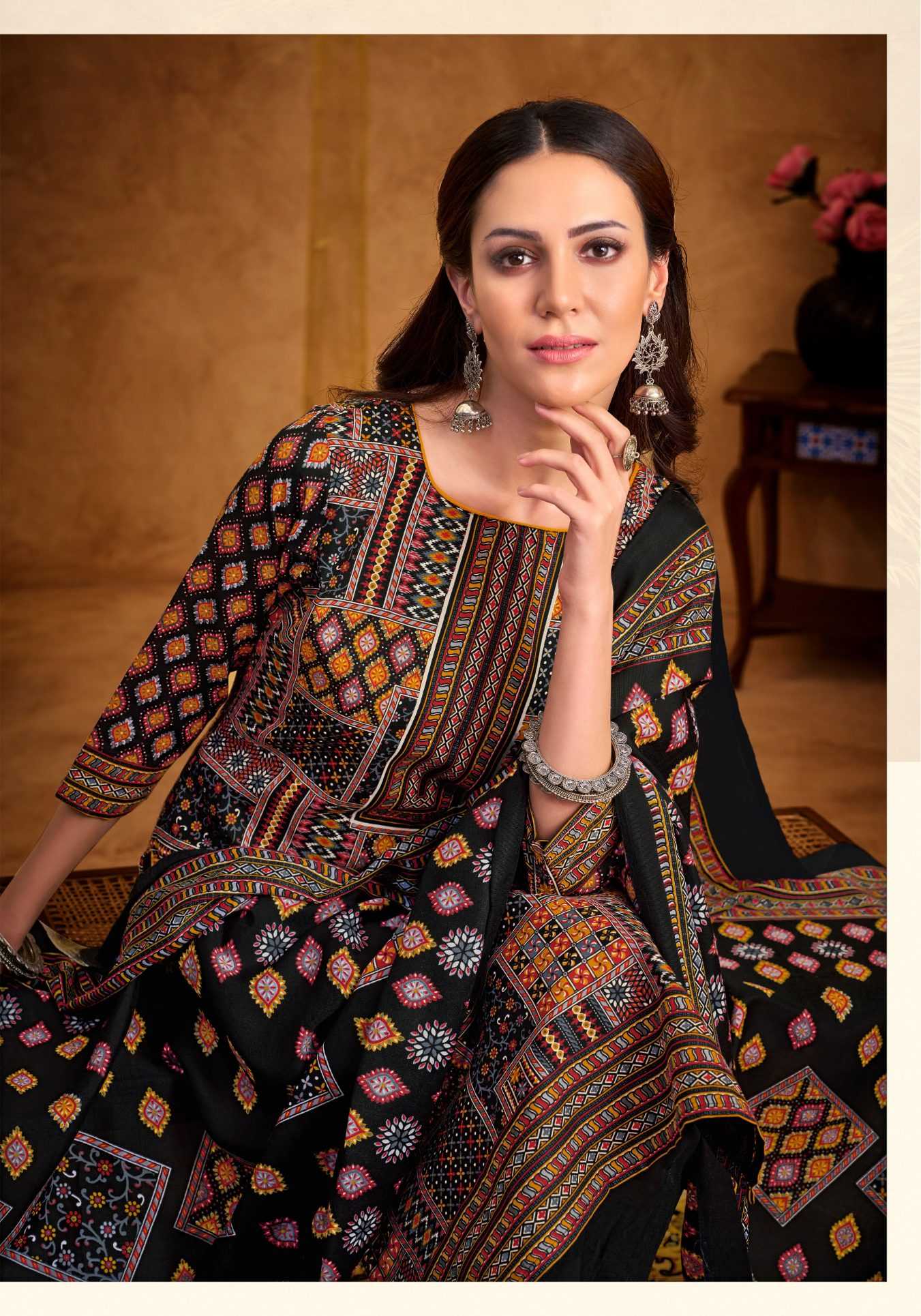 Ynf Soft Cotton RIN186 Harshit Fashion Hub-Alok Suit-SONIA Setwise Collections Wholesale Pakistani Suits Catalogs Dresses & Suits Catalogs Manufacturer