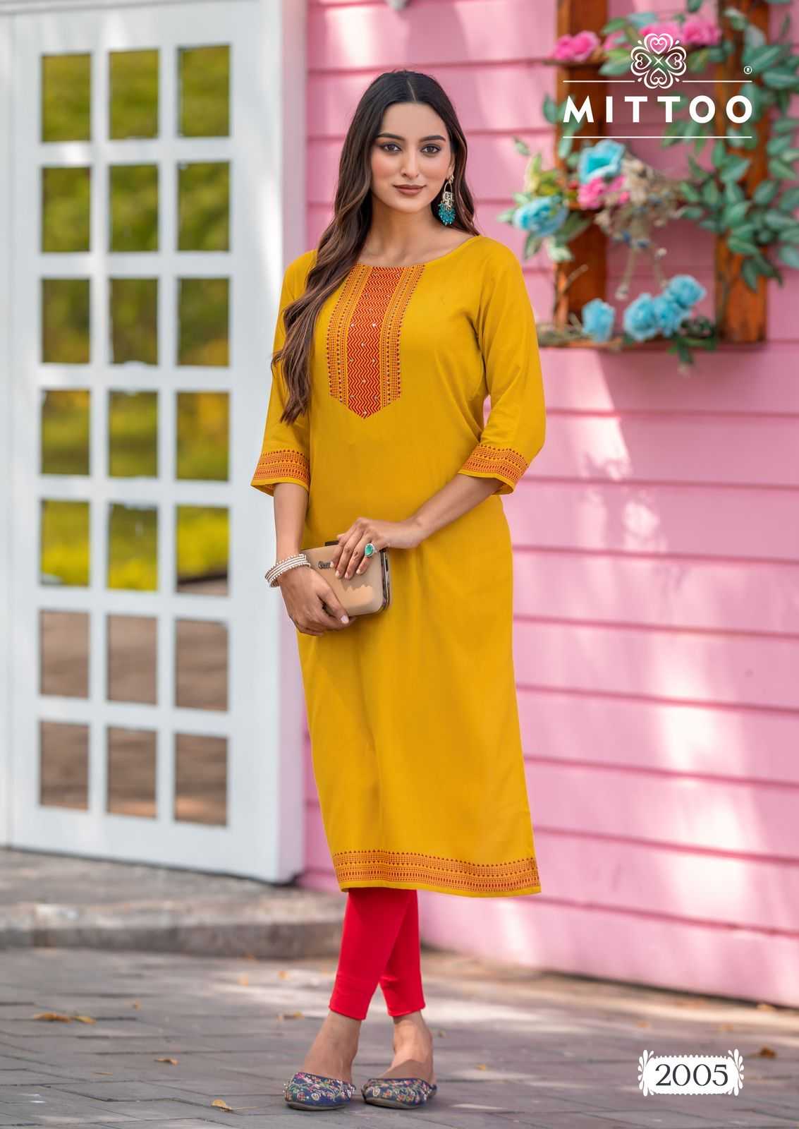 Ynf Viscose RIN190 SIYAA Setwise Collections Wholesale Kurtis Catalogs Manufacturer