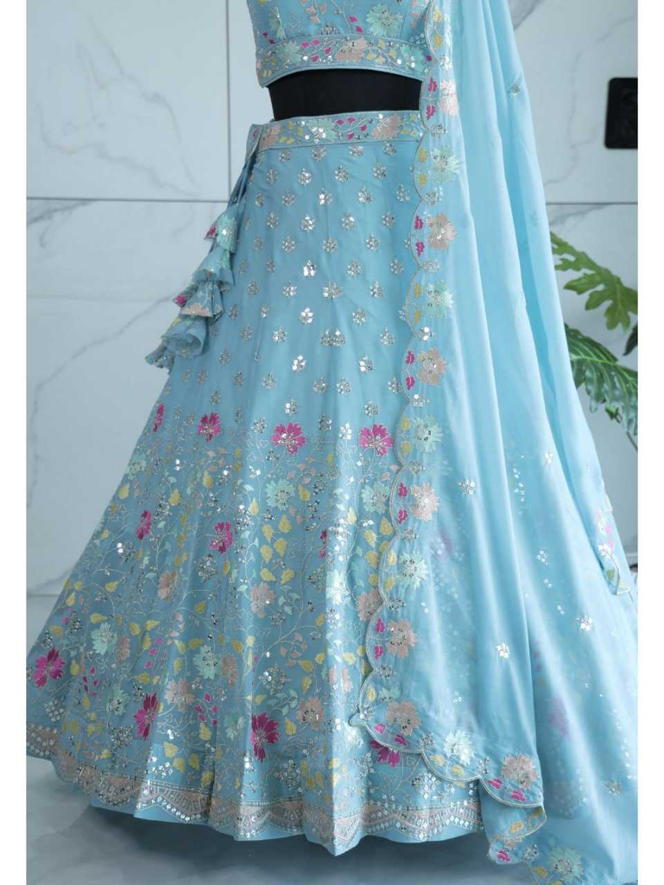 Ynf Faux Georgette RIN131 DZ-2267 Suits & Dresses Lehengas Festive Collections Wholesale Designer Lehenga Choli Georgette Lehenga Lehenga With Cancan Manufacturer