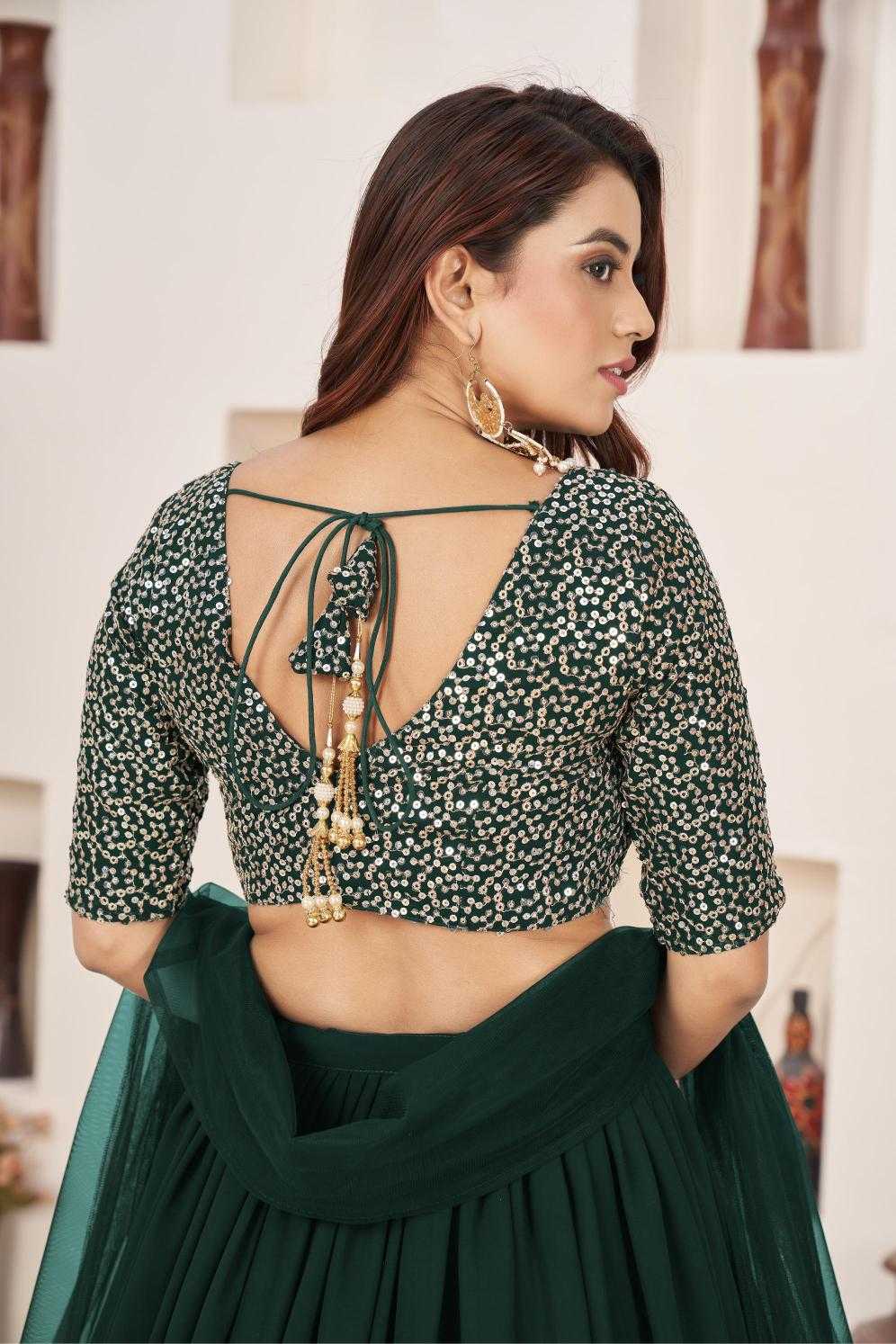 Ynf Georgette RIN197 Aanchal-1869 Lehengas Wedding Collections Festive Collections Wholesale Net Fancy Lehenga Georgette Lehenga Heavy Lehenga Manufacturer