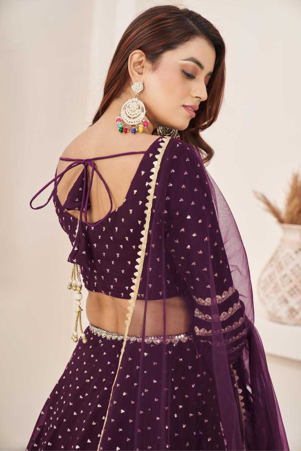 Ynf Georgette RIN197 Aanchal-1869 Lehengas Wedding Collections Festive Collections Wholesale Net Fancy Lehenga Georgette Lehenga Heavy Lehenga Manufacturer