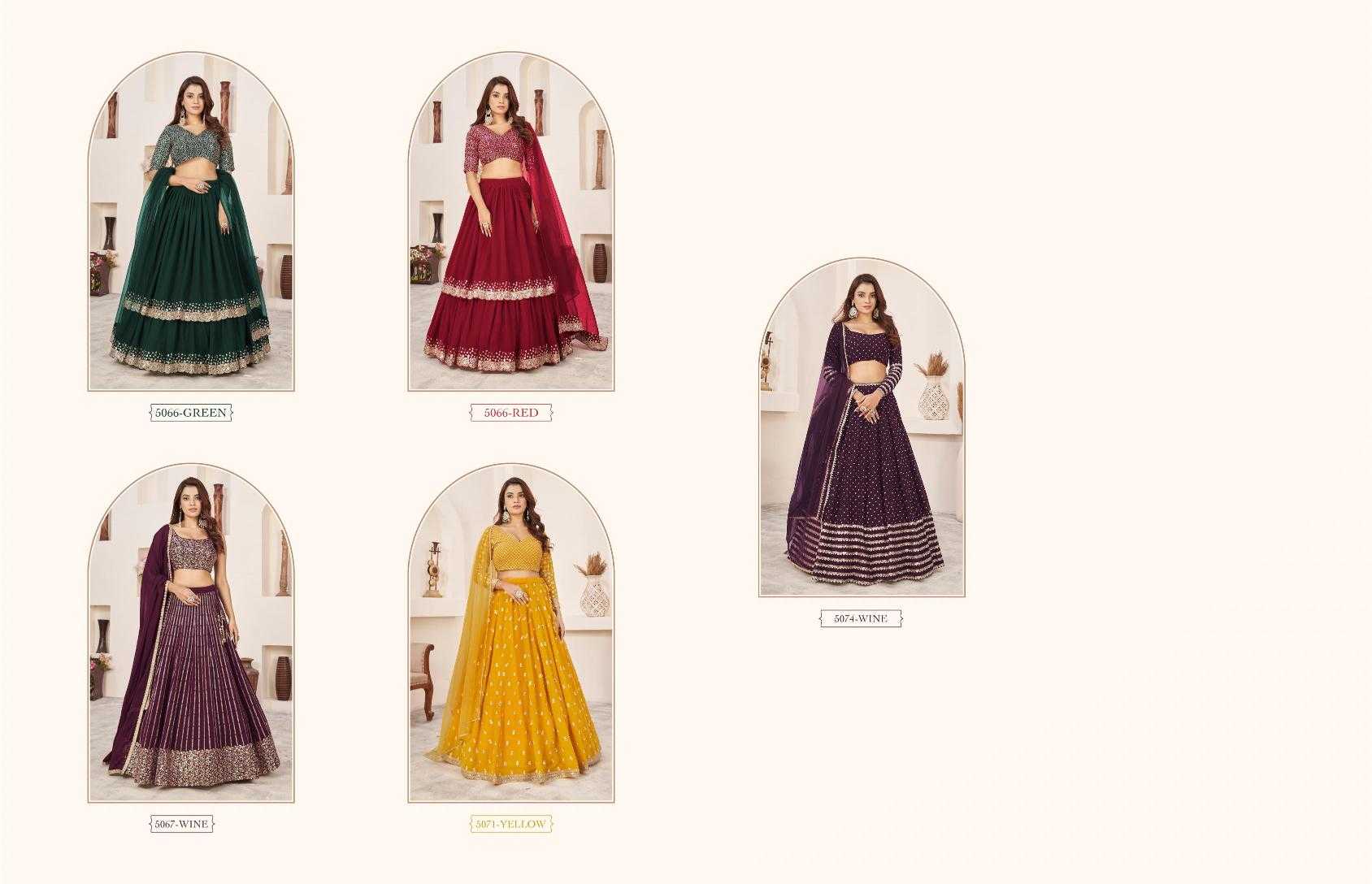 Ynf Georgette RIN197 Aanchal-1869 Lehengas Wedding Collections Festive Collections Wholesale Net Fancy Lehenga Georgette Lehenga Heavy Lehenga Manufacturer