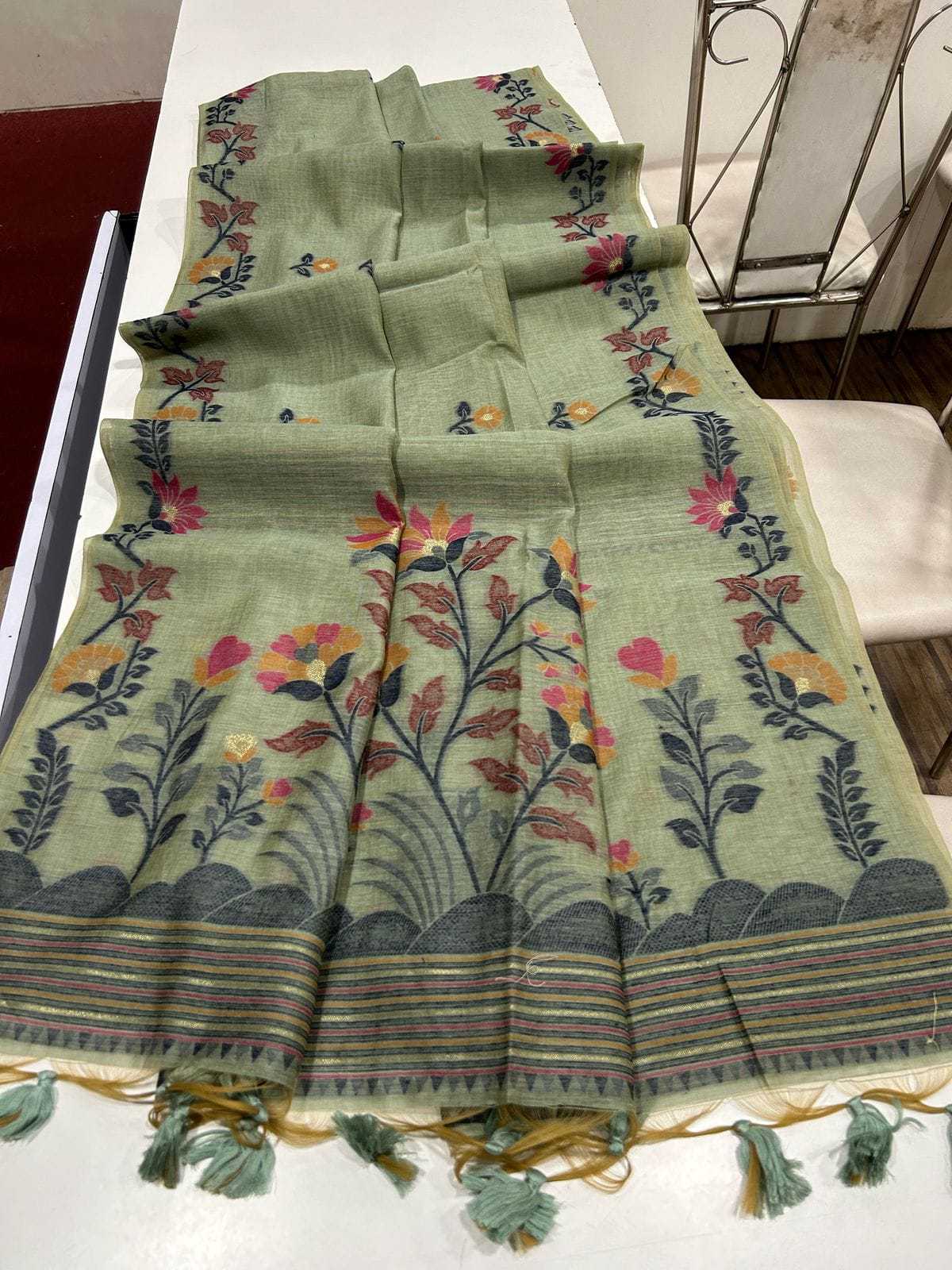 Ynf Cotton KESH484 MUGA COTTON 277 Sarees Wedding Collections Festive Collections Wholesale Cotton Sarees Festive Sarees Sarees With Blouse Manufacturer