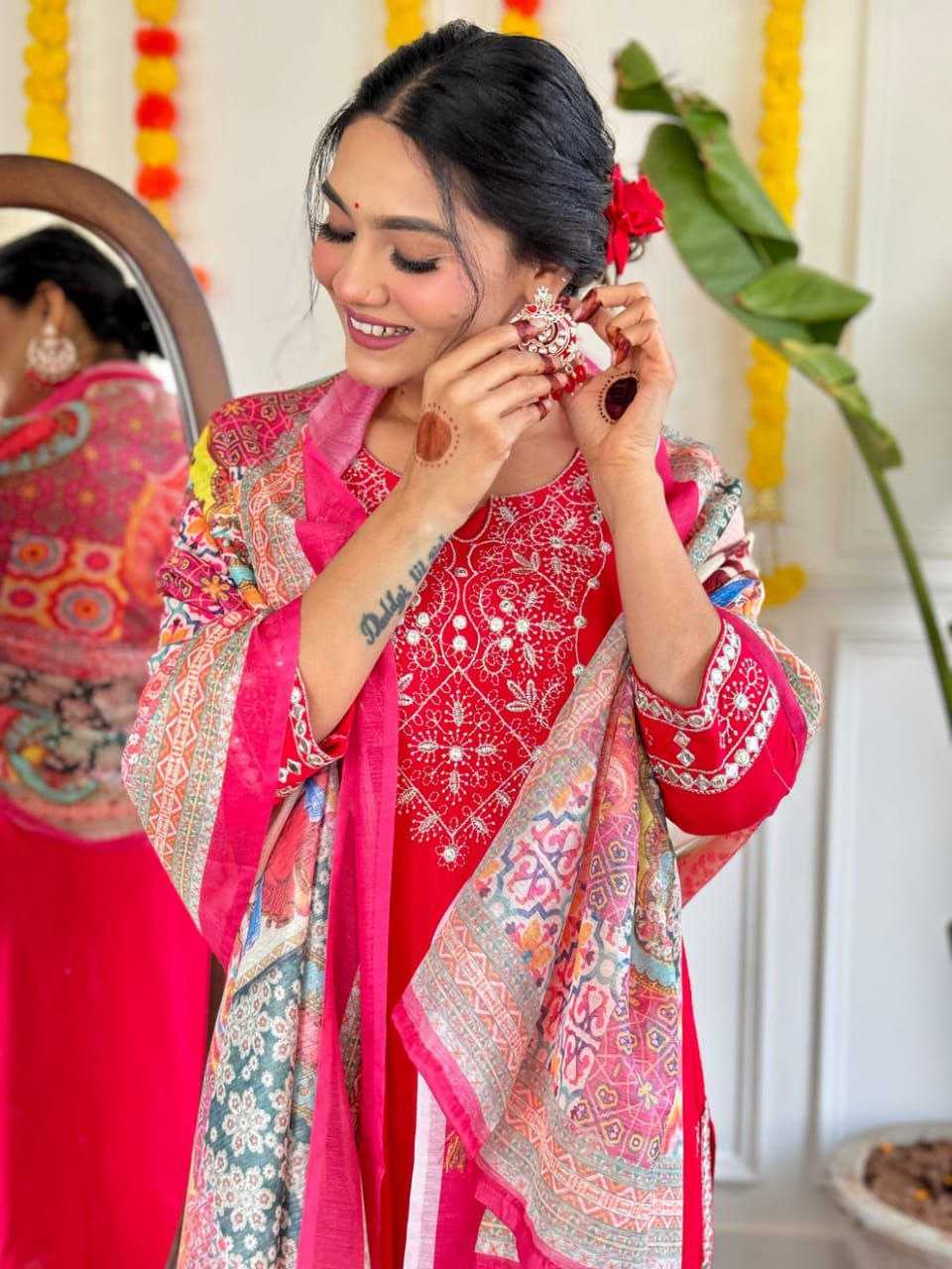 Ynf Cotton KESH495 Gotapati Suits & Dresses Wholesale Ladies Suits Printed Suits Embroidery Suits Manufacturer