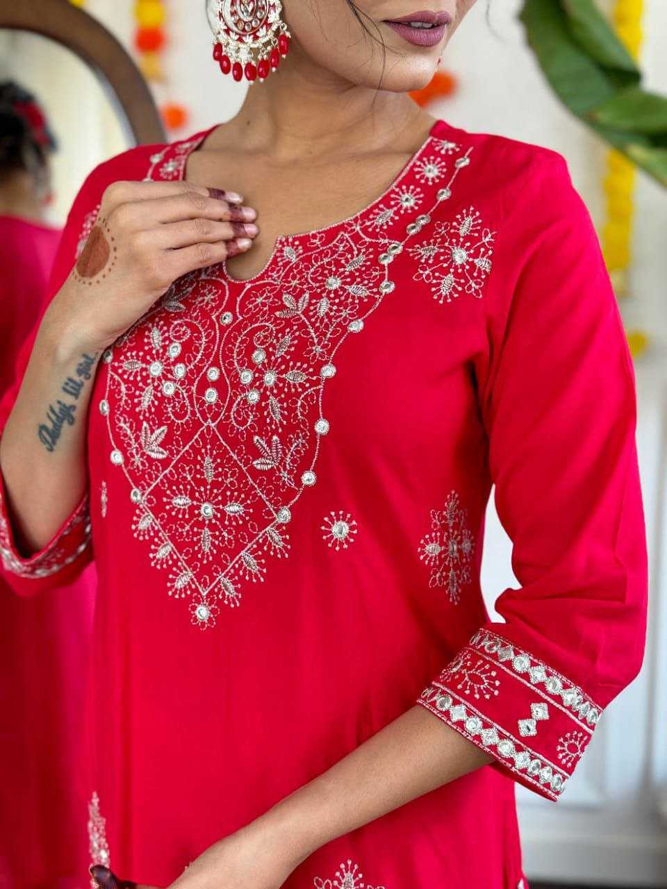 Ynf Cotton KESH495 Gotapati Suits & Dresses Wholesale Ladies Suits Printed Suits Embroidery Suits Manufacturer