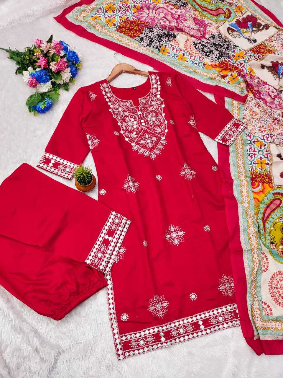 Ynf Cotton KESH495 Gotapati Suits & Dresses Wholesale Ladies Suits Printed Suits Embroidery Suits Manufacturer