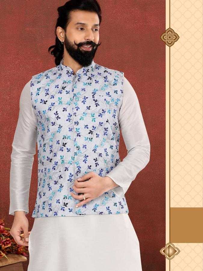 Ynf Cotton RIN223 310A Mens Wear Wholesale Nehru Jacket Mens Ethnic Jackets Modi Jackets Manufacturer