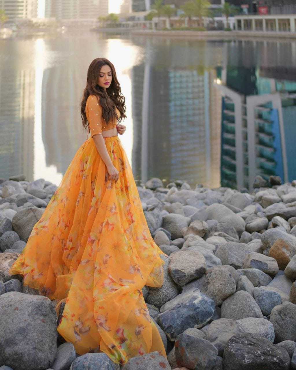 Ynf Faux Georgette RIN157 PB-1027 Lehengas Wedding Collections Festive Collections Wholesale Georgette Lehenga Lehenga With Dupatta Lehenga With Blouse Manufacturer