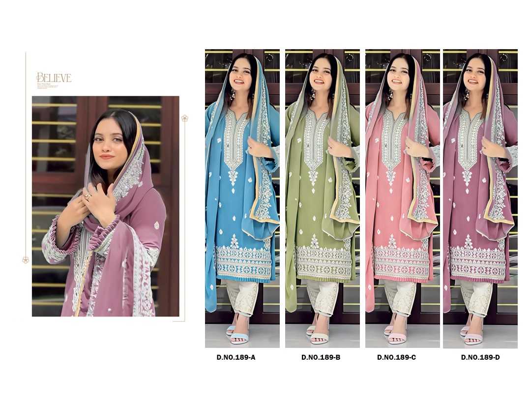 Ynf Faux Georgette RIN197 4660 Suits & Dresses Wedding Collections Festive Collections Wholesale Georgette Suit Party wear suits Bridal Suits Manufacturer