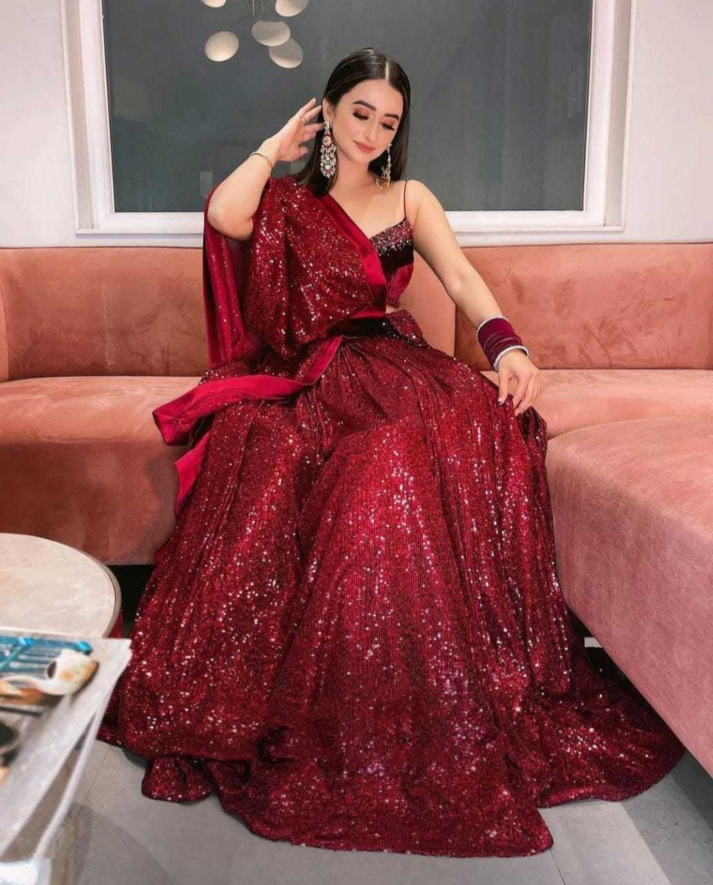 Ynf Georgette RIN157 PC-5199 Lehengas Festive Collections Plus Size Collections Wholesale Georgette Lehenga Lehenga With Dupatta Lehenga With Blouse Manufacturer