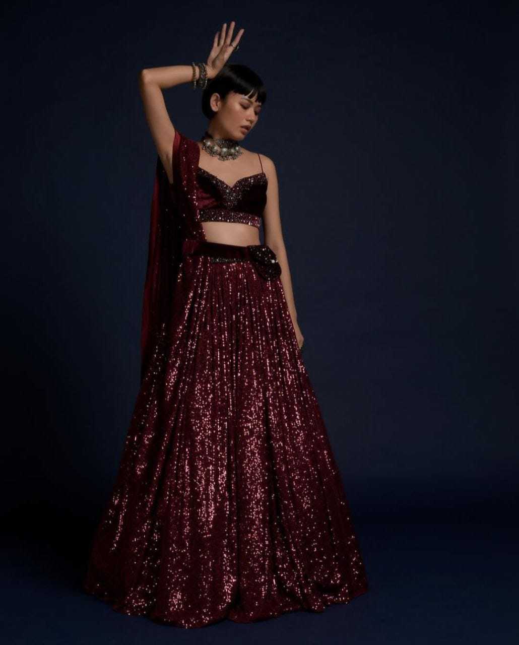 Ynf Georgette RIN157 PC-5199 Lehengas Festive Collections Plus Size Collections Wholesale Georgette Lehenga Lehenga With Dupatta Lehenga With Blouse Manufacturer