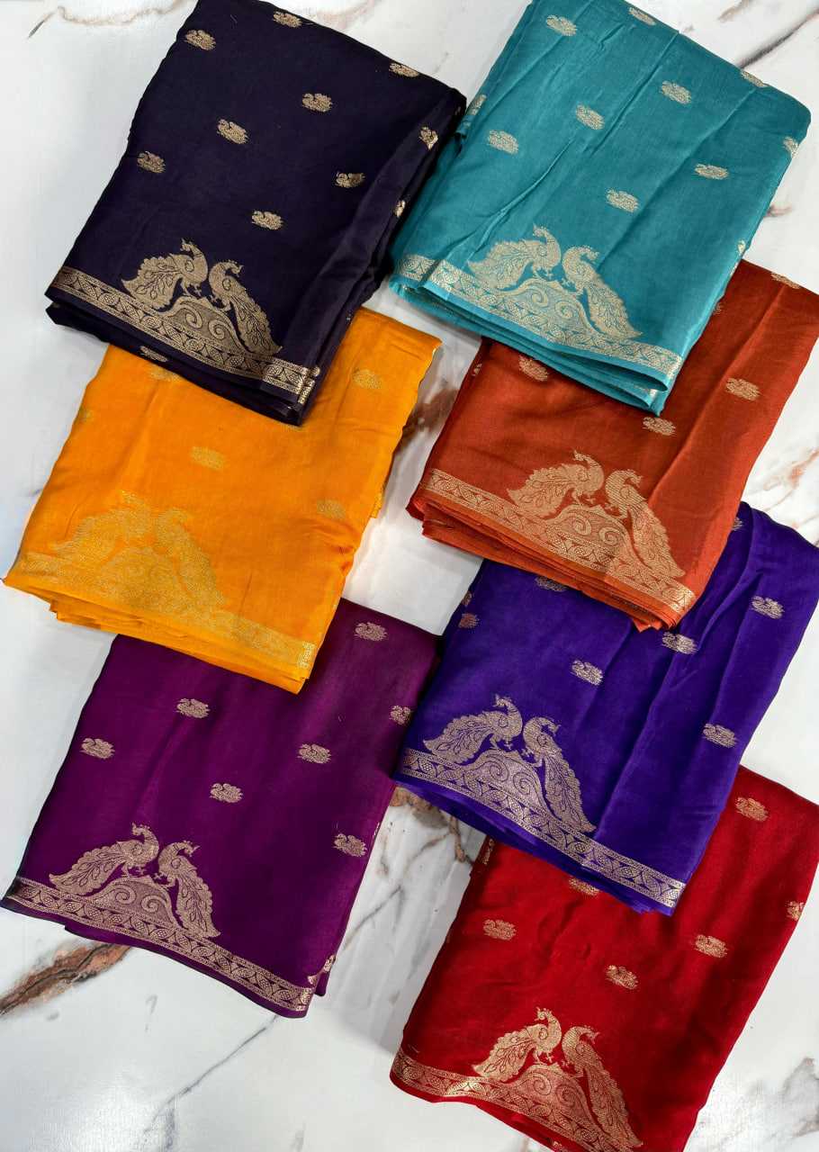 Ynf Muslin Silk RIN178 250 Sarees Wedding Collections Festive Collections Wholesale Viscose Saree Zari Sarees Haldi Outfits Manufacturer