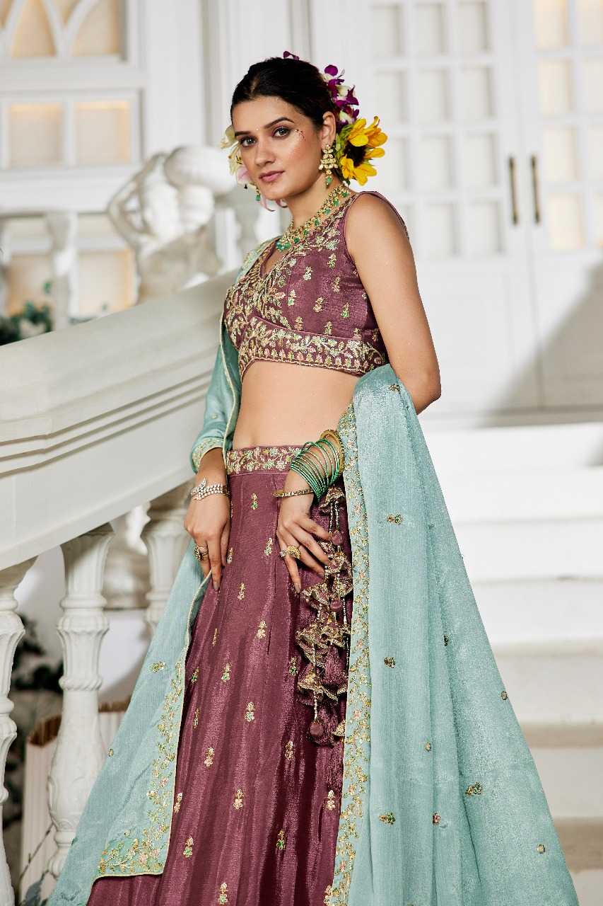 Ynf Poly Chiffon RIN197 2943 Lehengas Wholesale Designer Lehenga Bridal Lehenga Lehenga With Dupatta Manufacturer