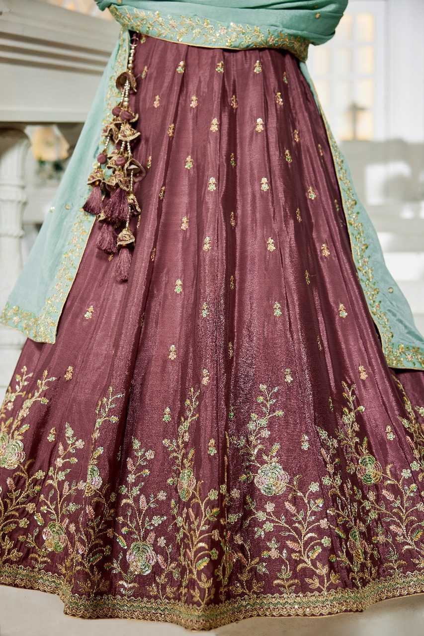 Ynf Poly Chiffon RIN197 2943 Lehengas Wholesale Designer Lehenga Bridal Lehenga Lehenga With Dupatta Manufacturer
