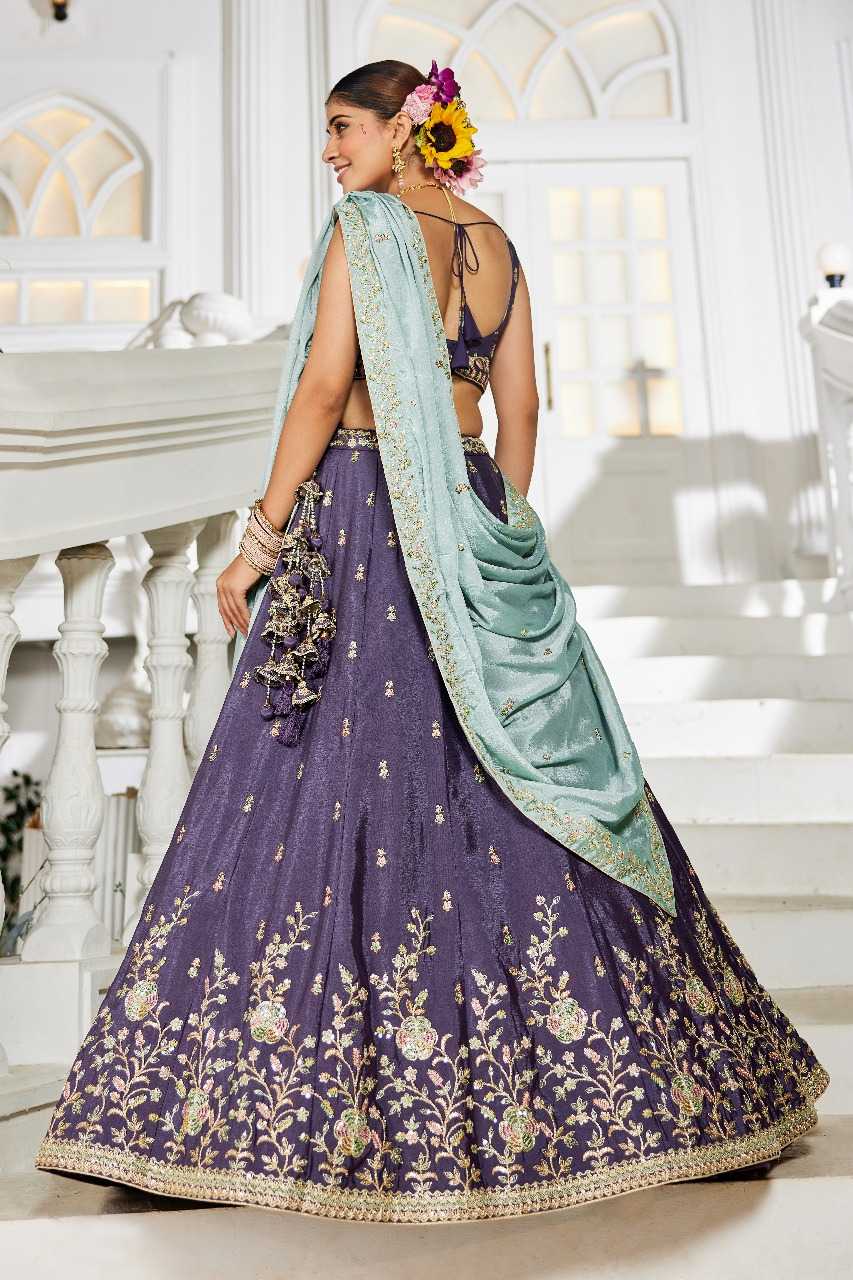 Ynf Poly Chiffon RIN197 2943 Lehengas Wholesale Designer Lehenga Bridal Lehenga Lehenga With Dupatta Manufacturer