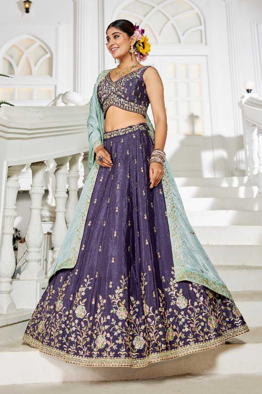 Ynf Poly Chiffon RIN197 2943 Lehengas Wholesale Designer Lehenga Bridal Lehenga Lehenga With Dupatta Manufacturer