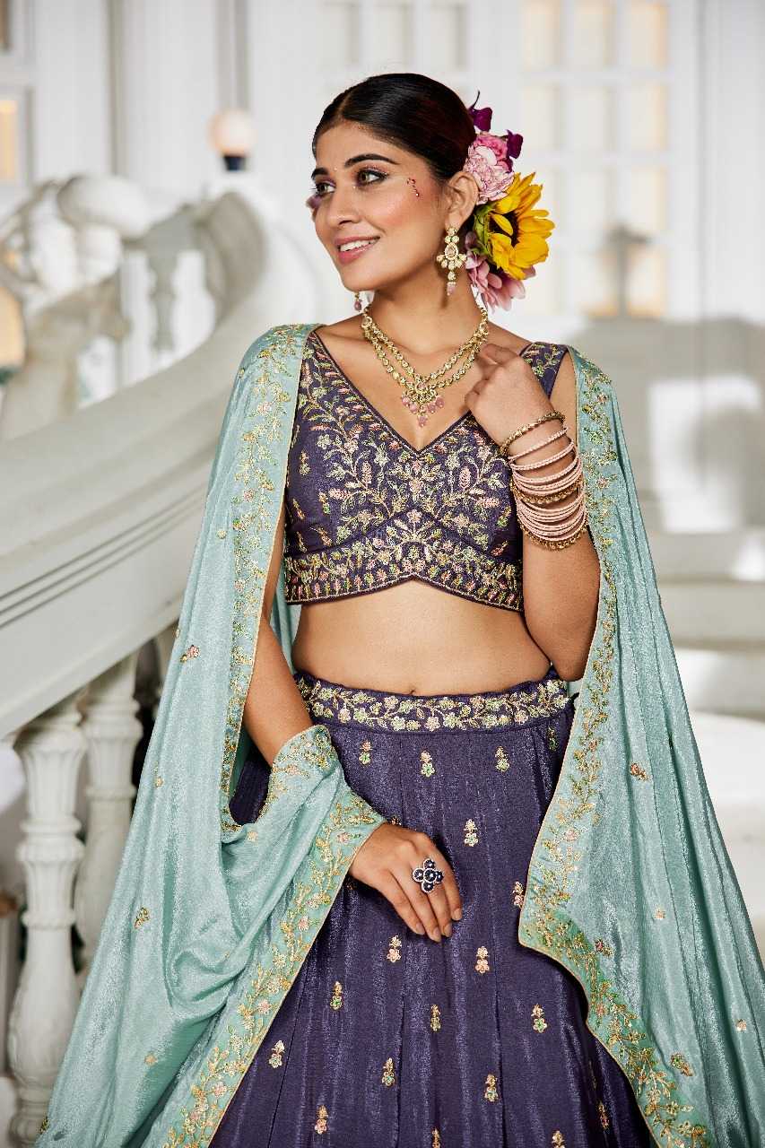 Ynf Poly Chiffon RIN197 2943 Lehengas Wholesale Designer Lehenga Bridal Lehenga Lehenga With Dupatta Manufacturer