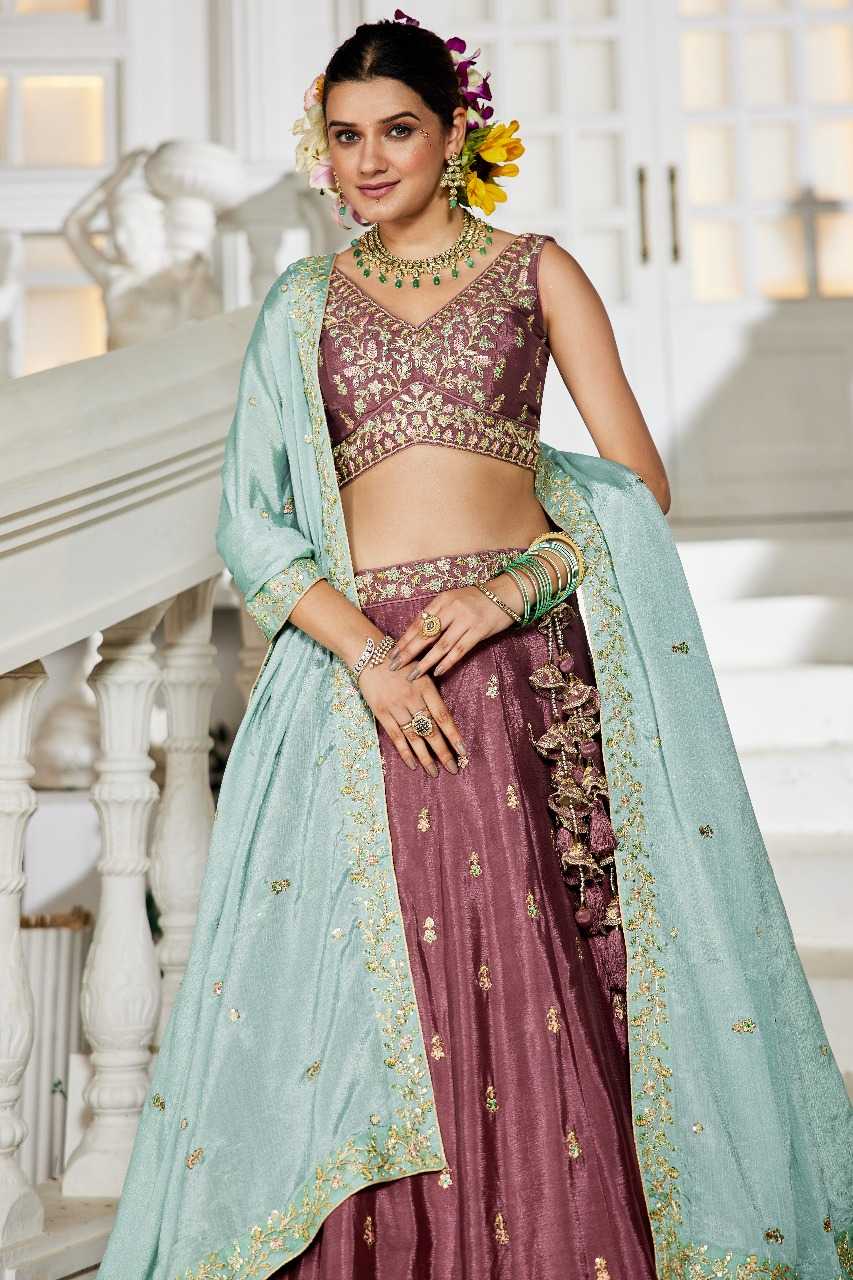 Ynf Poly Chiffon RIN197 2943 Lehengas Wholesale Designer Lehenga Bridal Lehenga Lehenga With Dupatta Manufacturer