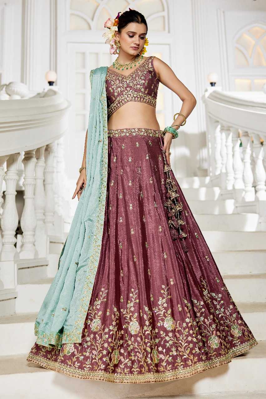 Ynf Poly Chiffon RIN197 2943 Lehengas Wholesale Designer Lehenga Bridal Lehenga Lehenga With Dupatta Manufacturer