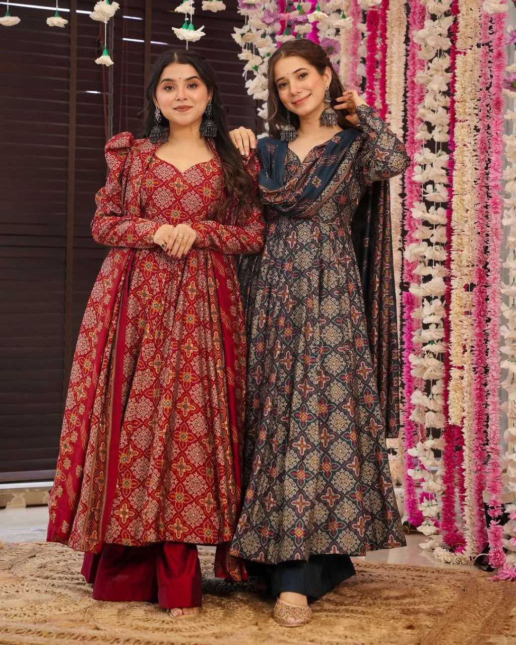 Ynf Pure Cotton KESH154 1140 Gowns Wholesale Printed Gowns Anarkali Gown Long Gowns Manufacturer