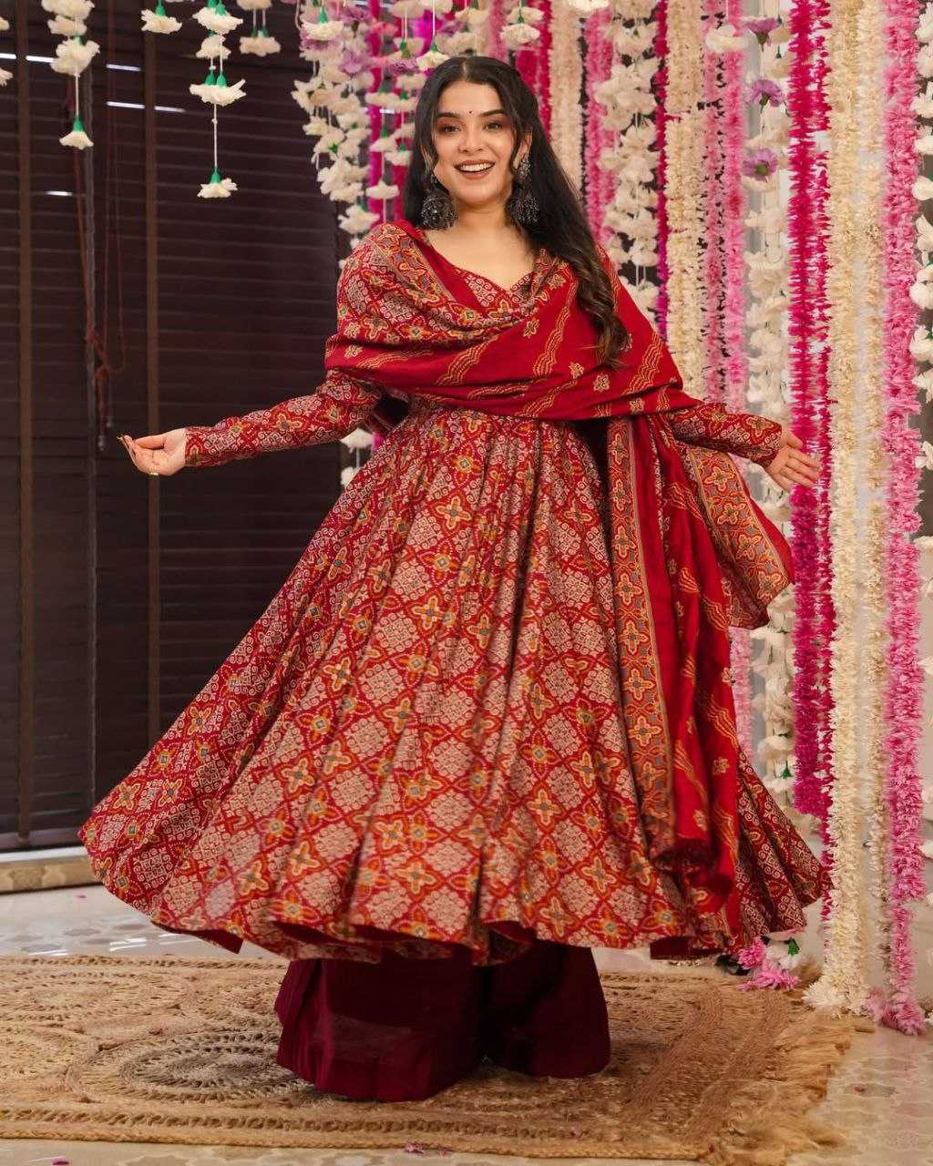 Ynf Pure Cotton KESH154 1140 Gowns Wholesale Printed Gowns Anarkali Gown Long Gowns Manufacturer