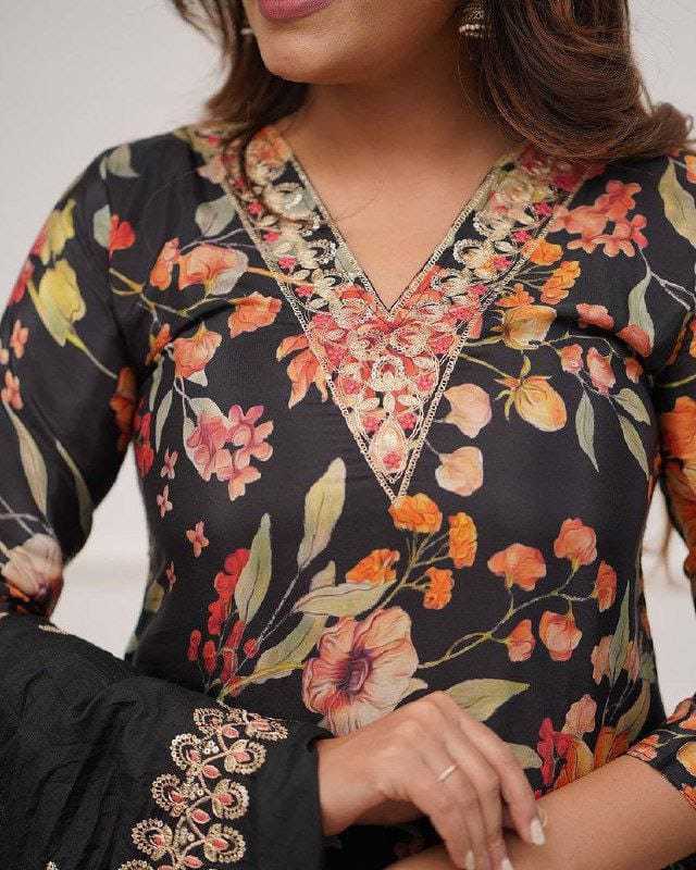 Ynf Russian Silk RIN222 SI-212 Suits & Dresses Wedding Collections Festive Collections Wholesale Embroidery Suits Ladies Silk Suit Party wear suits Manufacturer