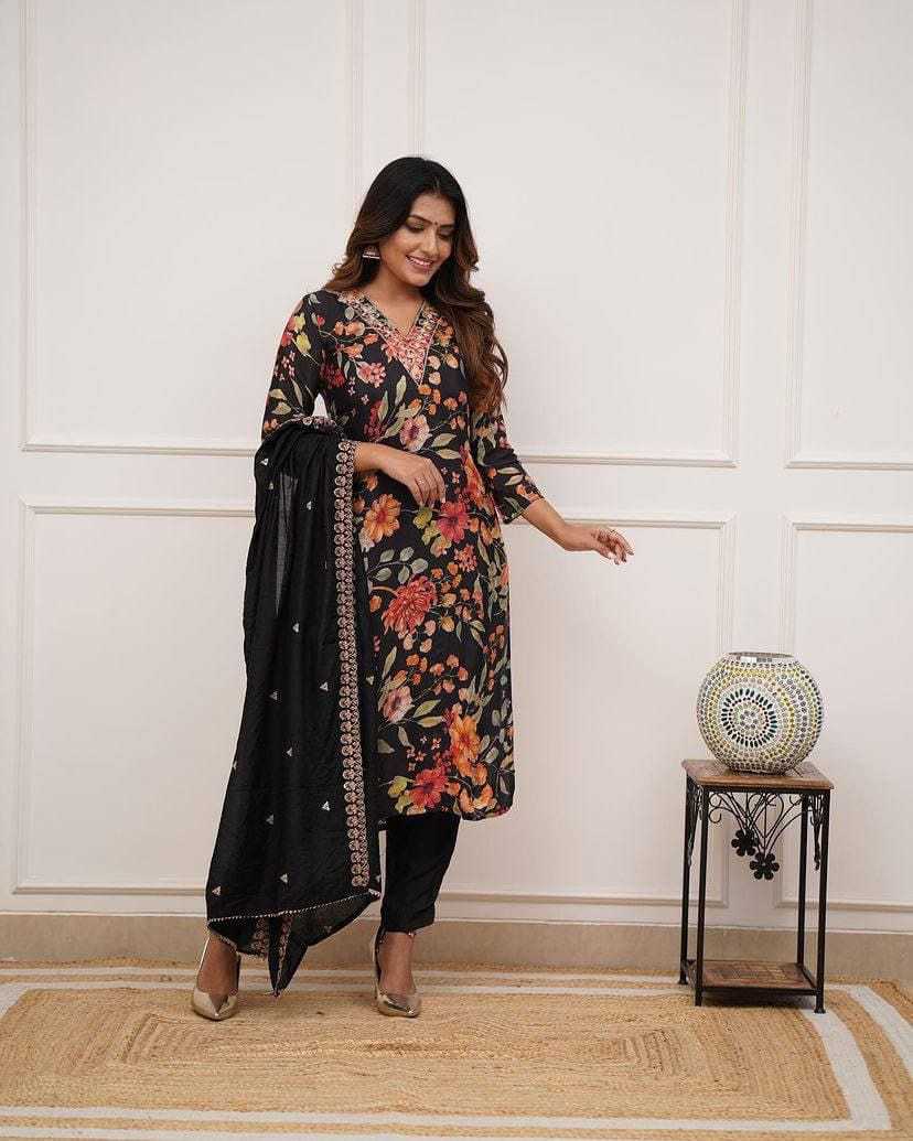 Ynf Russian Silk RIN222 SI-212 Suits & Dresses Wedding Collections Festive Collections Wholesale Embroidery Suits Ladies Silk Suit Party wear suits Manufacturer