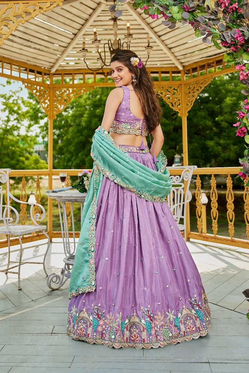 Ynf Satin RIN197 2945 Lehengas Wholesale Designer Lehenga Bridal Lehenga Embroidered Lehenga Manufacturer