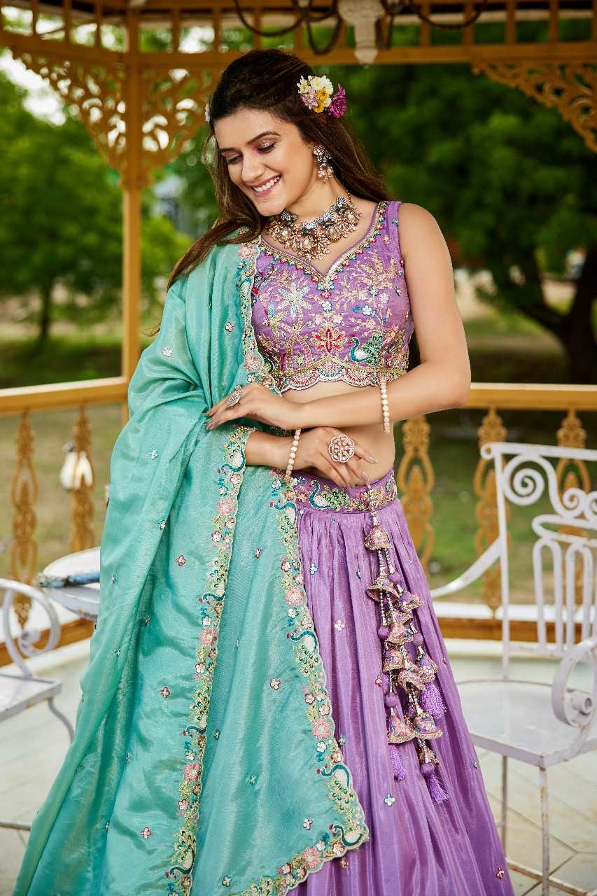Ynf Satin RIN197 2945 Lehengas Wholesale Designer Lehenga Bridal Lehenga Embroidered Lehenga Manufacturer