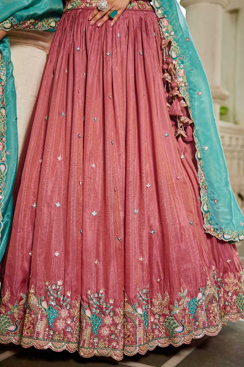 Ynf Satin RIN197 2945 Lehengas Wholesale Designer Lehenga Bridal Lehenga Embroidered Lehenga Manufacturer