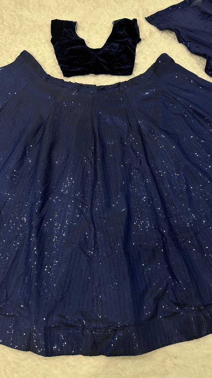 Ynf Silk RIN213 L326 Lehengas Wholesale Fancy Lehenga Silk Lehenga Sequins Lehenga Manufacturer