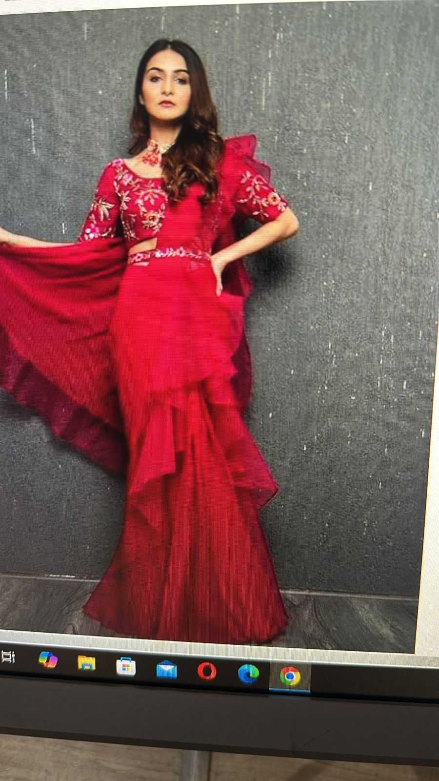 Ynf Tabby Silk Organza RIN222 275 Lehengas Wedding Collections Festive Collections Wholesale Embroidered Lehenga Lehenga With Blouse Lehenga With Belt Manufacturer