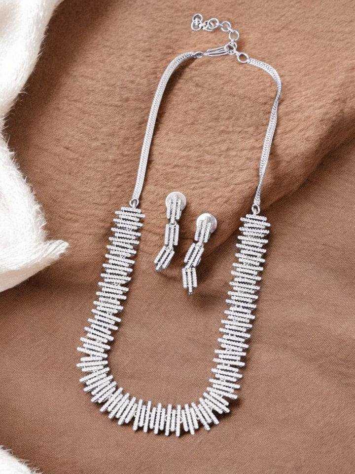 Ynf AD Diamond Womens Jewellery Wholesale AD Diamond Necklace Necklaces Set Fashion Necklace Manufacturer