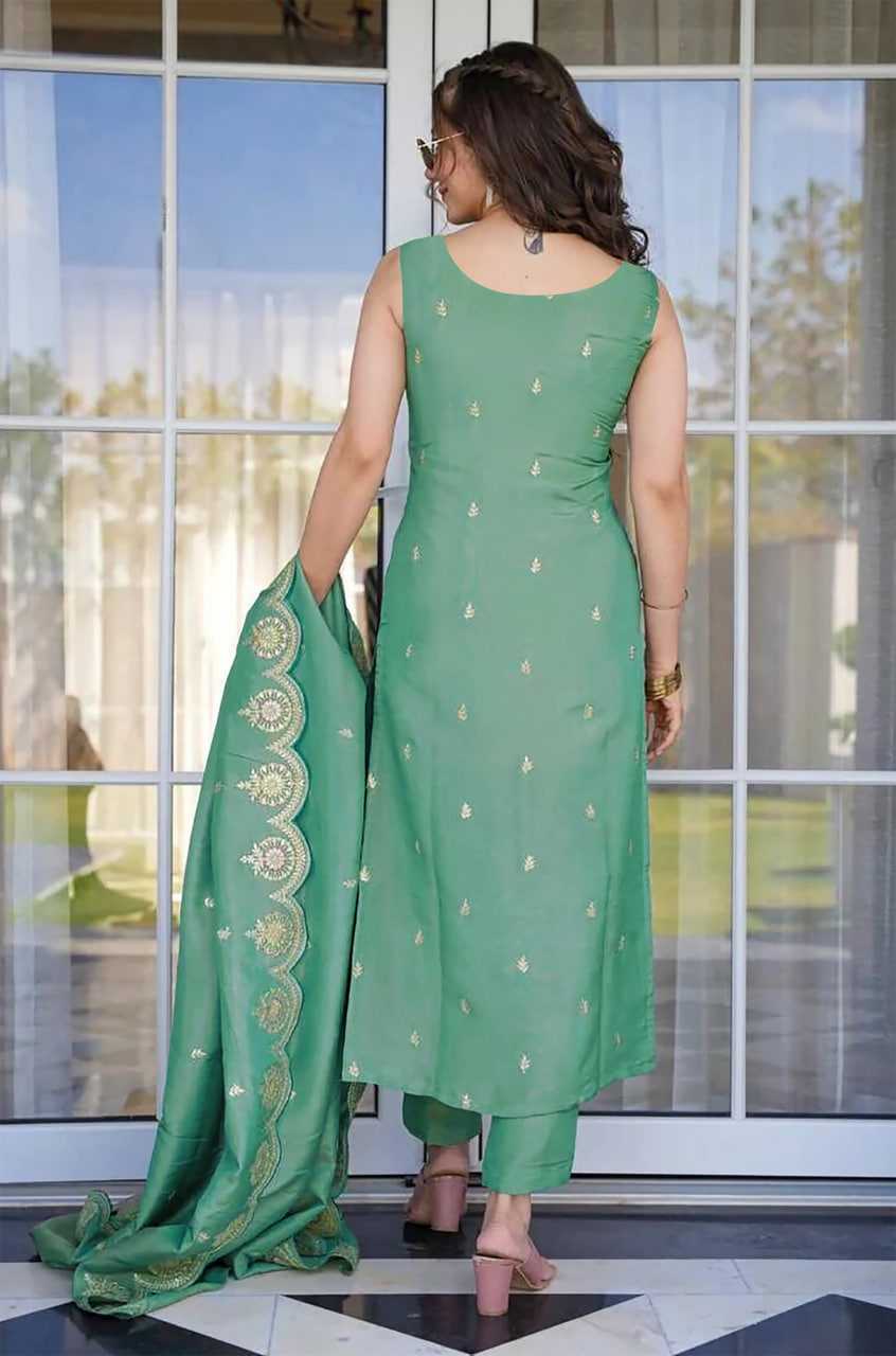 Ynf Art Silk KESH334 jaspreet Suits & Dresses Wholesale Embroidery Suits Party wear suits Silk Suits Manufacturer