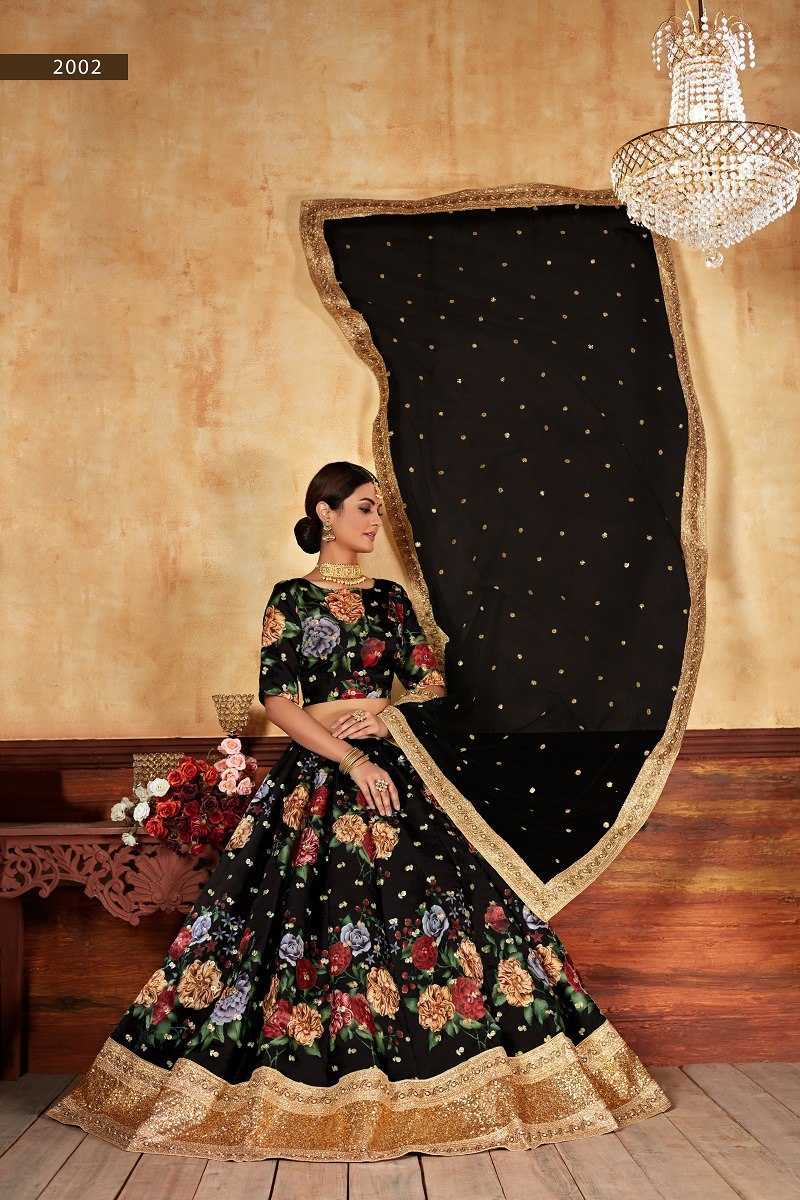 Ynf Art Silk RIN227 2002 Lehengas Wedding Collections Festive Collections Wholesale Silk Lehenga Embroidered Lehenga Lehenga With Blouse Manufacturer