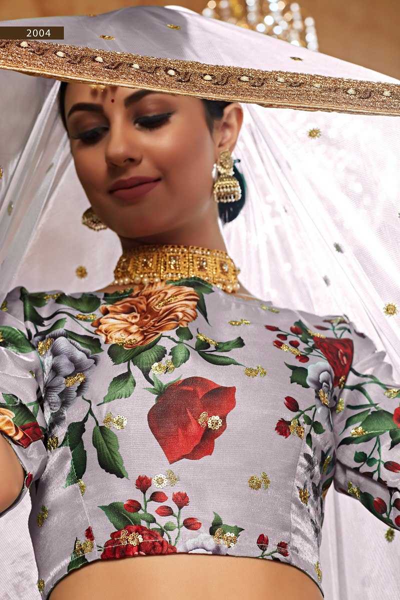 Ynf Art Silk RIN227 2004 Lehengas Wholesale Fancy Lehenga Traditional Lehenga Printed Lehenga Manufacturer