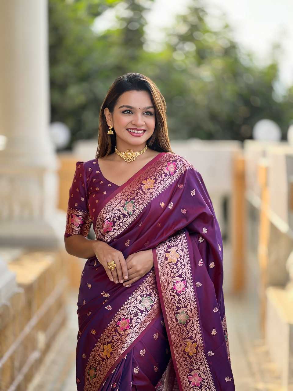 Ynf Banana Silk RIN197 2986 Sarees Wholesale Designer Sarees Bridal Sarees Silk Sarees Manufacturer