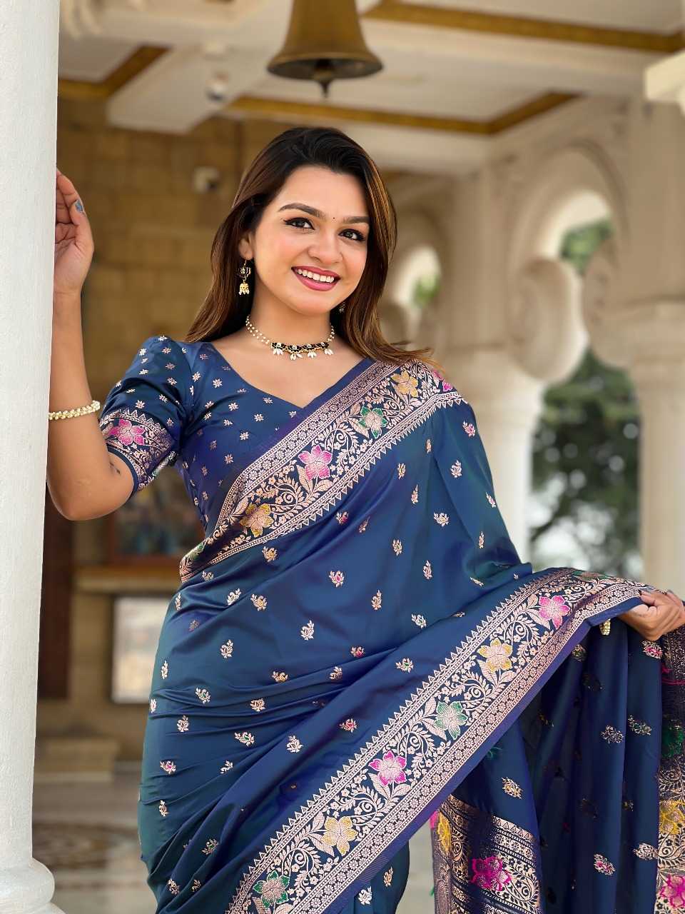 Ynf Banana Silk RIN197 2986 Sarees Wholesale Designer Sarees Bridal Sarees Silk Sarees Manufacturer
