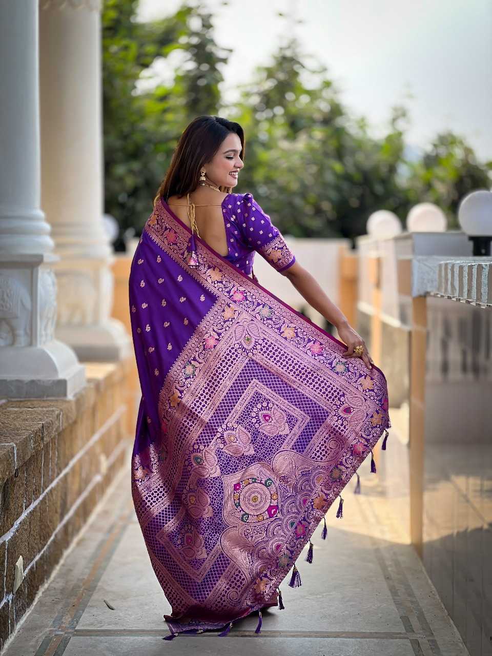 Ynf Banana Silk RIN197 2986 Sarees Wholesale Designer Sarees Bridal Sarees Silk Sarees Manufacturer
