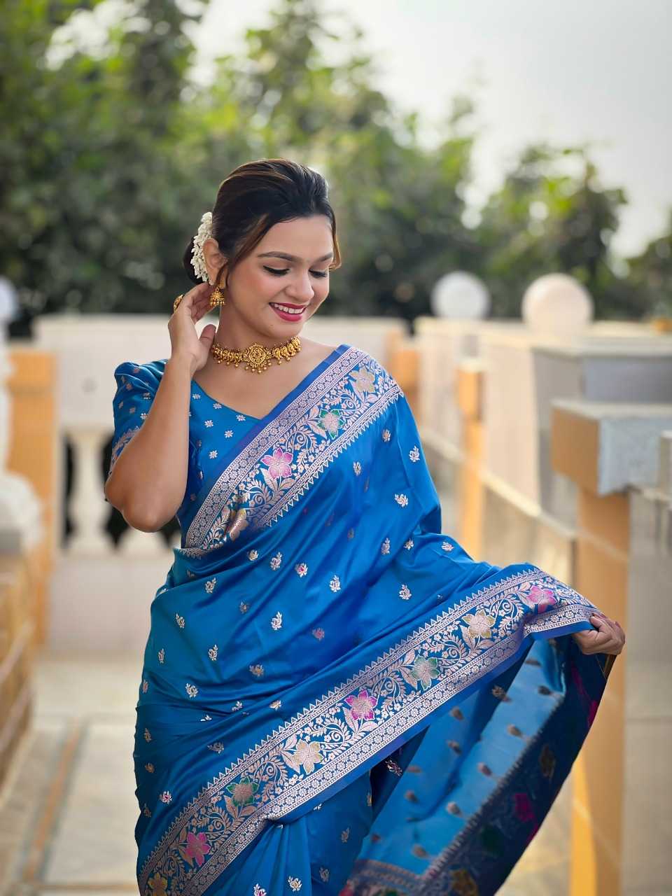 Ynf Banana Silk RIN197 2986 Sarees Wholesale Designer Sarees Bridal Sarees Silk Sarees Manufacturer