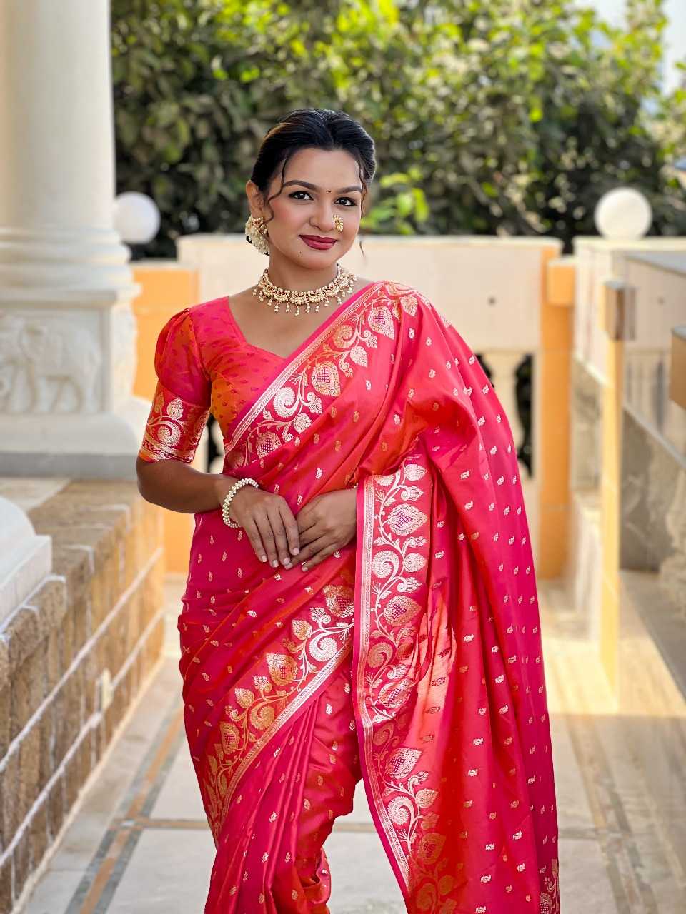 Ynf Banana Silk RIN197 2987 Sarees Wholesale Designer Sarees Fancy Sarees Silk Sarees Manufacturer