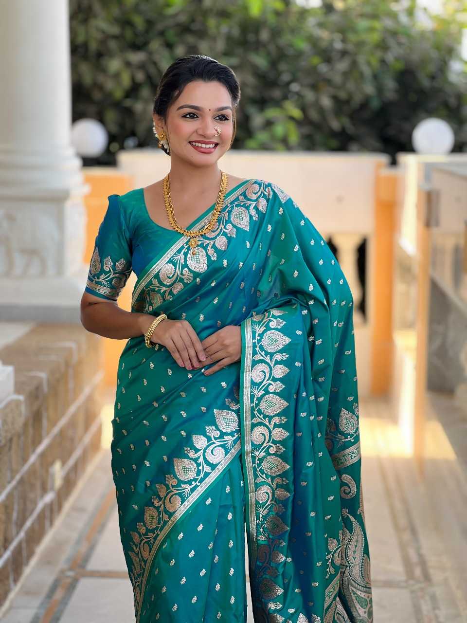 Ynf Banana Silk RIN197 2987 Sarees Wholesale Designer Sarees Fancy Sarees Silk Sarees Manufacturer