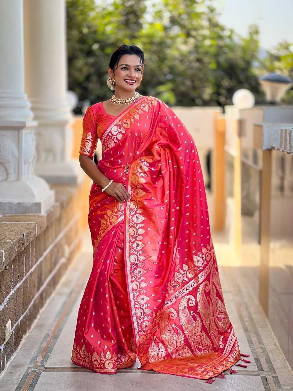Ynf Banana Silk RIN197 2987 Sarees Wholesale Designer Sarees Fancy Sarees Silk Sarees Manufacturer