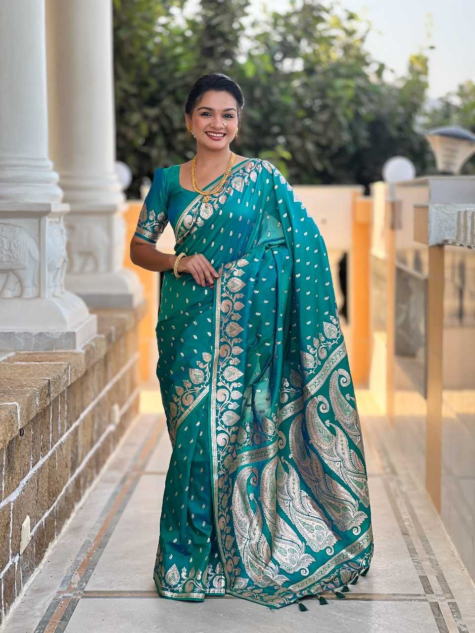 Ynf Banana Silk RIN197 2987 Sarees Wholesale Designer Sarees Fancy Sarees Silk Sarees Manufacturer