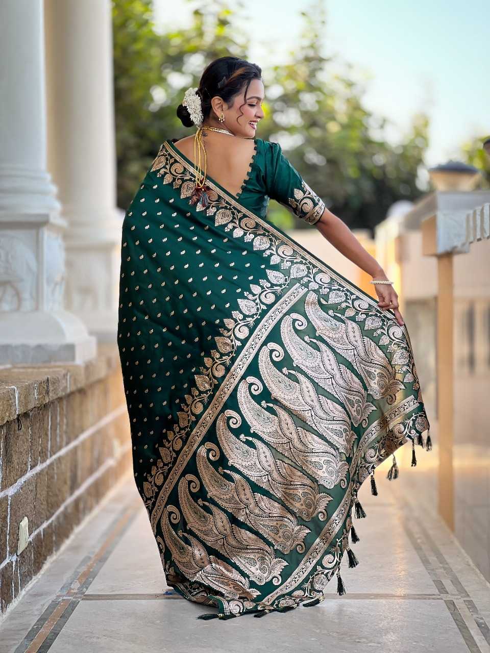 Ynf Banana Silk RIN197 2987 Sarees Wholesale Designer Sarees Fancy Sarees Silk Sarees Manufacturer