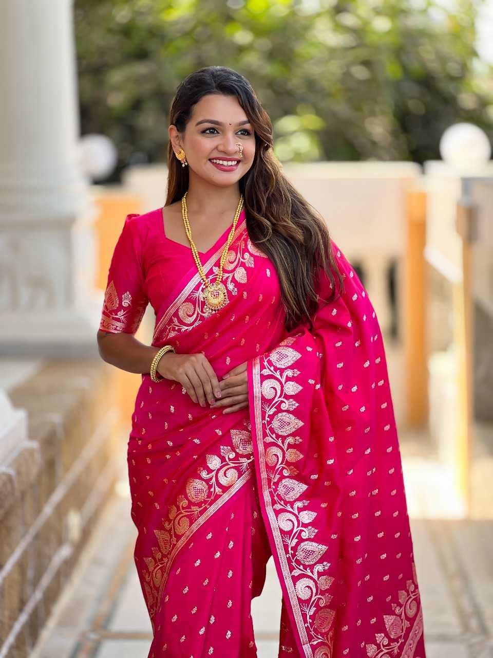 Ynf Banana Silk RIN197 2987 Sarees Wholesale Designer Sarees Fancy Sarees Silk Sarees Manufacturer