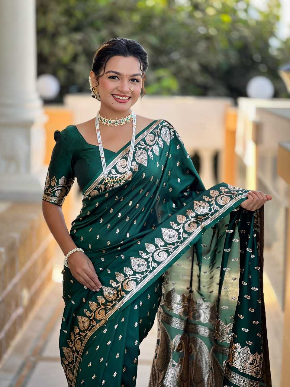 Ynf Banana Silk RIN197 2987 Sarees Wholesale Designer Sarees Fancy Sarees Silk Sarees Manufacturer