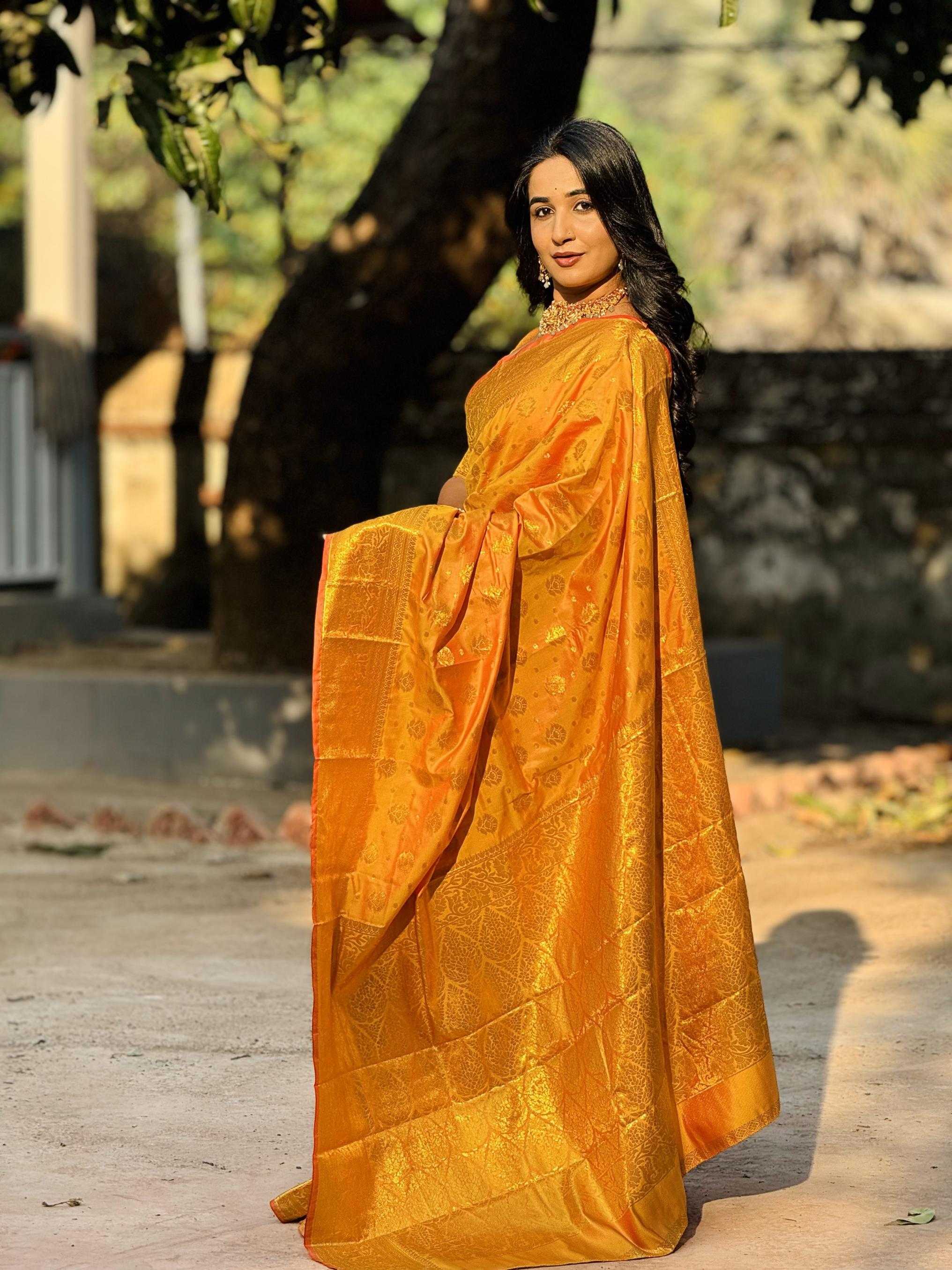 Ynf Banana Silk RIN211 Pushpa-Vol-8 Silk Sarees Wholesale Banarasi Silk Sarees Fancy Silk Sarees Banarasi Silk Sarees With Zari Work Manufacturer